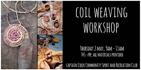 Coil weaving workshop