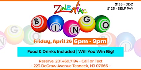 BINGO APRIL 26