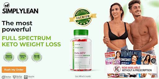 Simply Lean Keto ACV Gummies Reviews: (Critical Exposed Warning) Is It A Scam or Legit? primary image