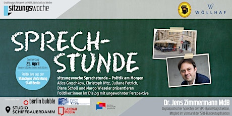 sitzungswoche Sprechstunde Dr. Jens Zimmermann MdB