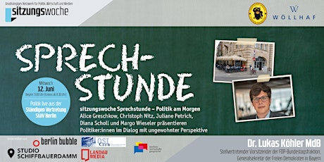 sitzungswoche Sprechstunde Dr. Lukas Köhler MdB