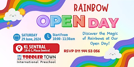 Rainbow Day... Open Day!