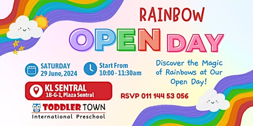 Rainbow Day... Open Day! primary image