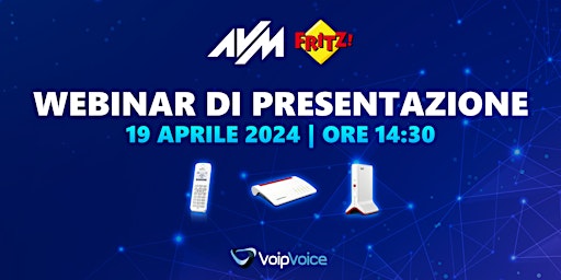 Imagem principal do evento Scopri le Novità VoipVoice