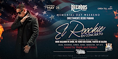 El Roockie  en Concierto en La Diabla NightClub Las Vegas Tickets Concert ! primary image