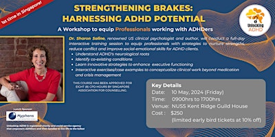 Strengthening Brakes: Harnessing ADHD Potential primary image