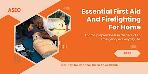 Imagem principal do evento Essential First Aid And Firefighting For Home (June 2024)