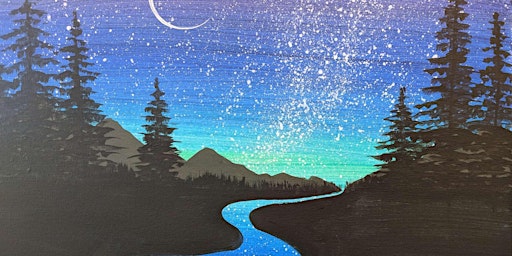 Stardust River - Paint and Sip by Classpop!™  primärbild