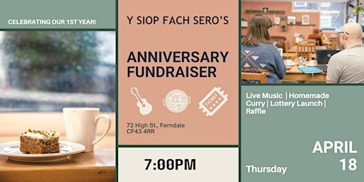 Primaire afbeelding van Y Siop's Anniversary Fundraiser