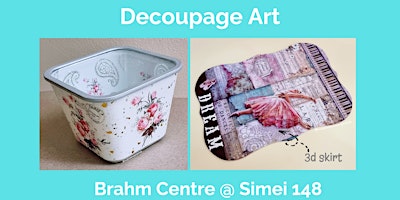Decoupage Art Course by Angie Ong - SMII20240529DAC  primärbild
