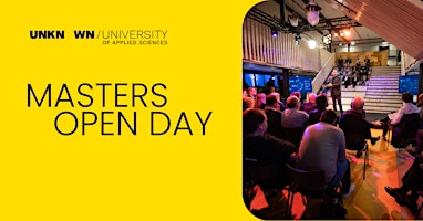 MSc Open Day, 30th of May - Unknown University of Applied Sciences