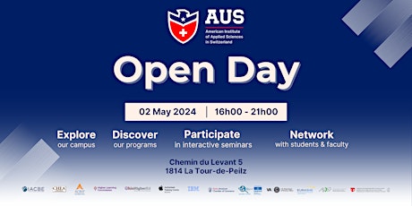 Hauptbild für Open Day - American Institute of Applied Sciences in Switzerland