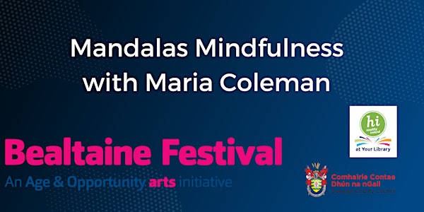 Mandalas Mindfulness with Maria Coleman in Leabharlann Phobail na Rosann