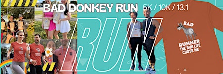 Image principale de Bad Donkey Run 5K/10K/13.1 ATLANTA