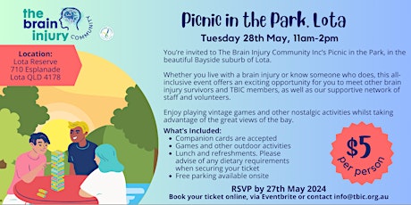 TBIC Picnic in the Park - Lota