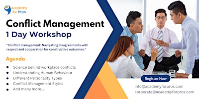 Conflict Management 1 Day Training in Nashville, TN on Apr 19th, 2024 primary image