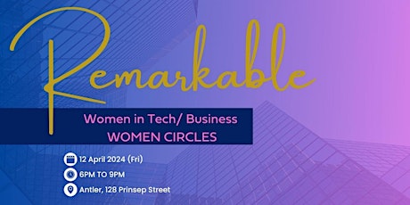 Remarkable Women Circles primary image