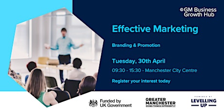 Imagem principal do evento Effective Marketing | Branding and Promotion Building Business Growth