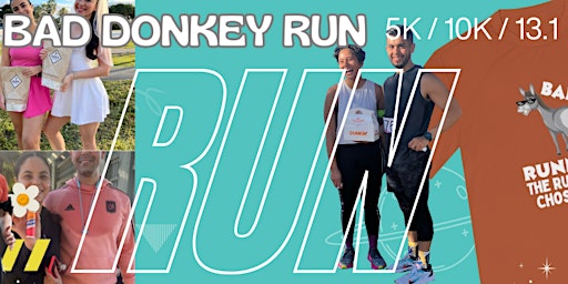 Imagem principal de Bad Donkey Run 5K/10K/13.1 AUSTIN/ROUNDROCK