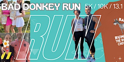 Imagen principal de Bad Donkey Run 5K/10K/13.1 CHICAGO/EVANSTON