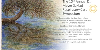 Imagem principal do evento The Dr. Meyer Saklad Respiratory Care Symposium