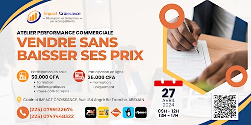 Atelier - Vendre Sans Baisser Ses Prix primary image