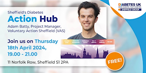 Imagem principal do evento Diabetes in Sheffield - what the Hub!