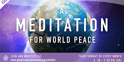 Meditation for World Peace primary image