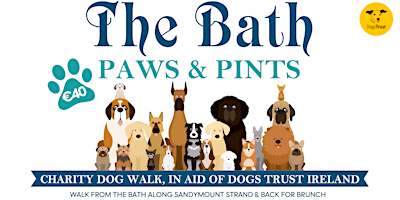 Primaire afbeelding van The Bath Pub Charity Dog Walk -  Paws & Pints