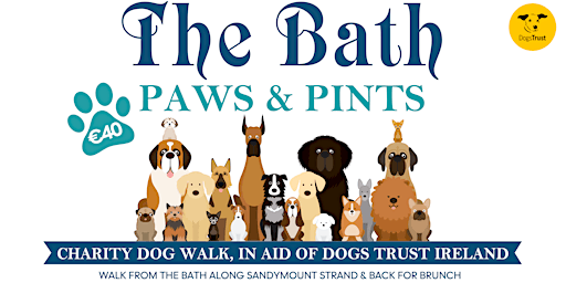 The Bath Pub Charity Dog Walk -  Paws & Pints  primärbild