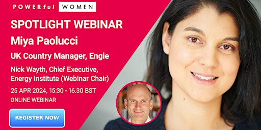 POWERful Women Spotlight Webinar - Miya Paolucci primary image