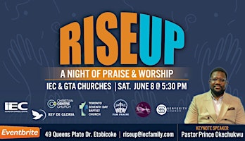 Imagem principal do evento Rise Up: A Night of Praise and Worship