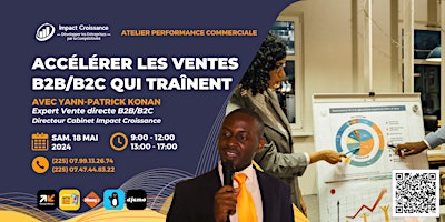 Imagem principal do evento Atelier - Comment Accélérer Les Ventes Qui Traînent en B2B et B2C