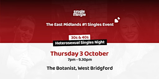 Singles Night at The Botanist (30s & 40s) primary image