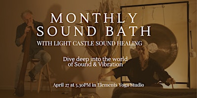 Imagem principal de Relaxing Sound Healing event with Light Castle Sound Healing