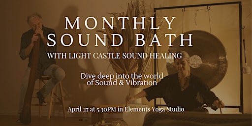 Image principale de Relaxing Sound Healing event with Light Castle Sound Healing