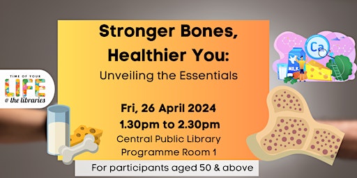 Imagem principal do evento Stronger Bones, Healthier You: Unveiling the Essentials