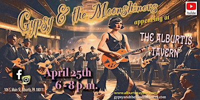 Hauptbild für Gypsy & the Moonshiners LIVE at the Alburtis Tavern