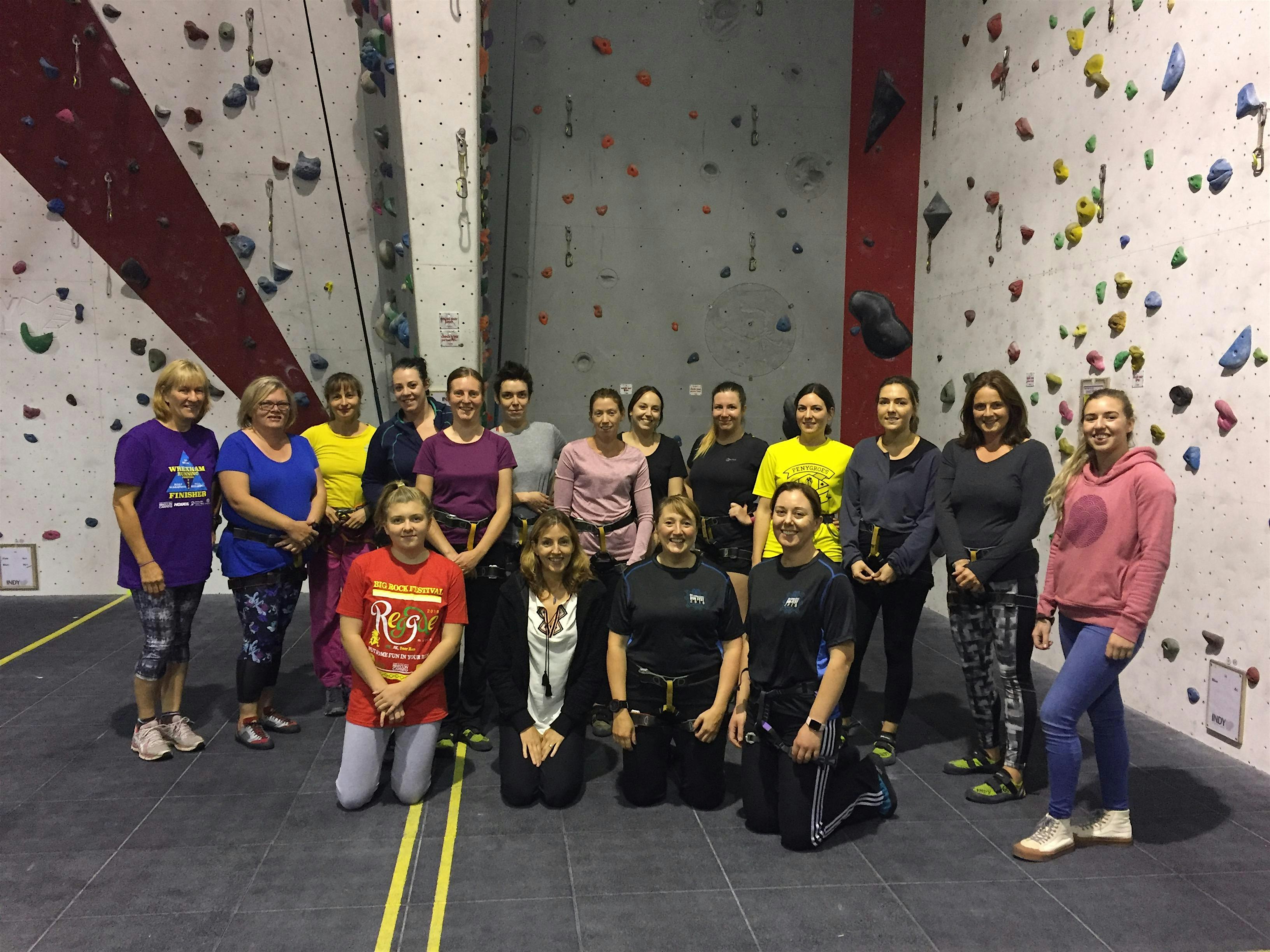 Beginners Climbing Course for women in West Cumbria