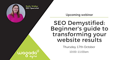 Primaire afbeelding van SEO Demystified: Beginner's guide to transforming your website results