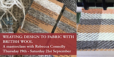 Weaving: Design to fabric with British Wool primary image
