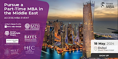 Primaire afbeelding van ACCESS MBA DUBAI EVENT