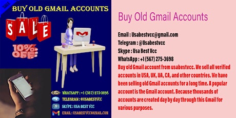 5 Best website to Buy old Gmail Accounts in Bulk usa
