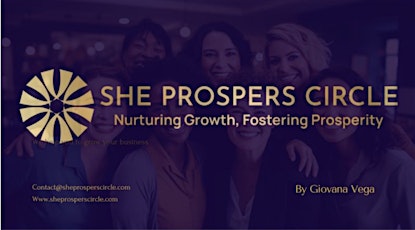 Biz & Personal Growth Event: Join Us at She Prospers Circle! WOMEN NETWORK
