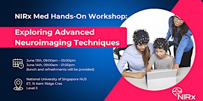 Imagem principal do evento NIRx Med Hands-On Workshop: Exploring Advanced Neuroimaging Techniques