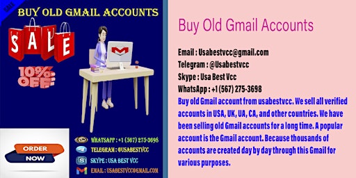 5 Best sites to Buy Gmail Accounts in Bulk (PVA, Old) primary image