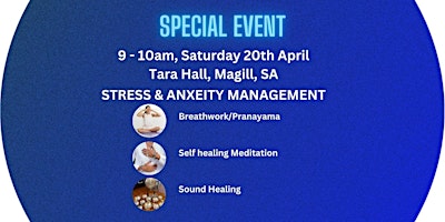 Primaire afbeelding van Special event - Stress & Anxiety management (Sound bath)  - Magill, SA