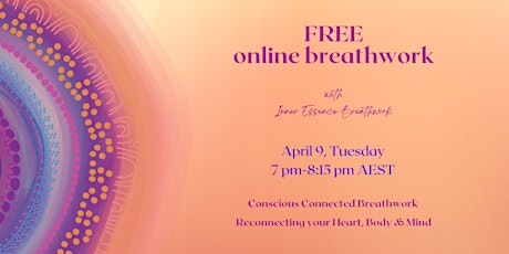 Hauptbild für FREE Online Breathwork - celebrating World Breathing Day!!!