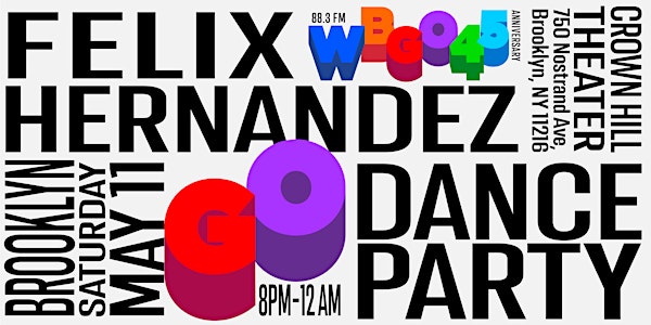 WBGO Birthday Party with DJ Felix Hernandez