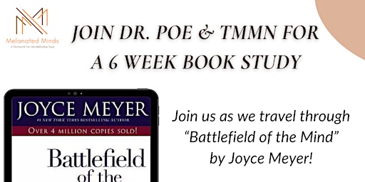 Primaire afbeelding van Transform Your Mind: Join Dr. Poe's "Battlefield of the Mind" Book Study
